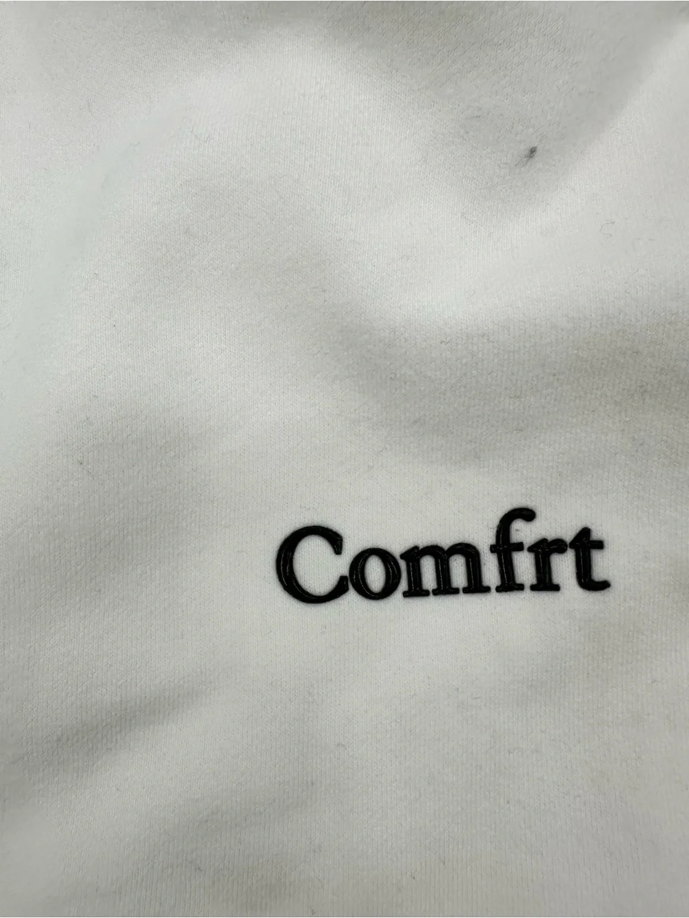 Comfort White Zip-Up Hoodie for Women - Picture 2 of 5